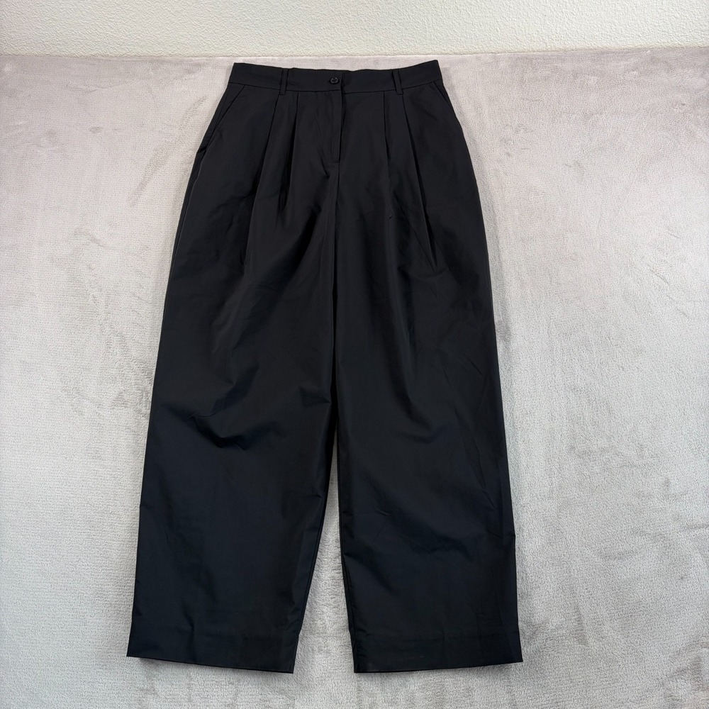 Reformation Laura Harrier Danielle Oversized Wide Leg Pleated Trouser Pants 4 - Picture 2 of 10